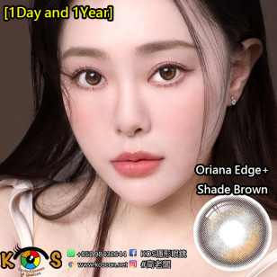 [1Day and 1Year]I-SHA Oriana Edge+ Shade Brown